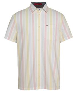 CAMISA MANGA CORTA CLASSIC BOLD RAYAS MIXTAS MULTICOLOR