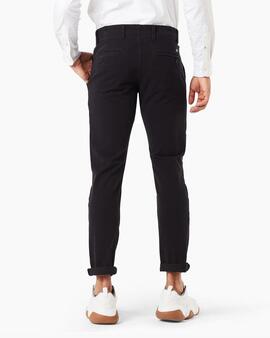 ALPHA KHAKI 360º SKINNY TAPERED BLACK