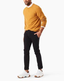 ALPHA KHAKI 360º SKINNY TAPERED BLACK