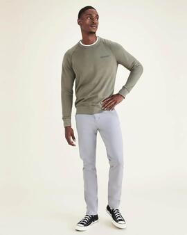 ALPHA KHAKI 360º SKINNY TAPERED SHARKSKIN LIGHT