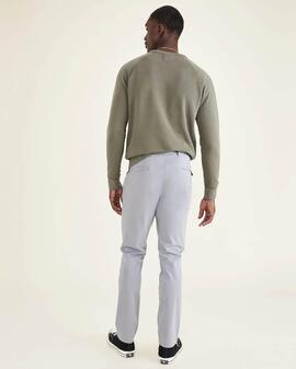 ALPHA KHAKI 360º SKINNY TAPERED SHARKSKIN LIGHT