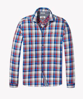 THDM BASIC REG CHK SHIRT REGULAR FIT