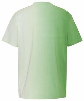 CAMISETA CLASSIC DIP DYE SIGNATURE VERDE DEGRADÉ