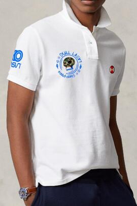 POLO HOMBRE HARD BASIC BLANCO