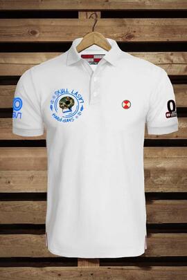 POLO HOMBRE HARD BASIC BLANCO