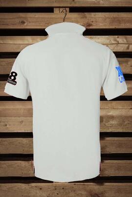 POLO HOMBRE HARD BASIC BLANCO