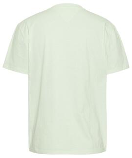 CAMISETA CLASSIC COLLEGE POP REGULAR FIT VERDE AGUA