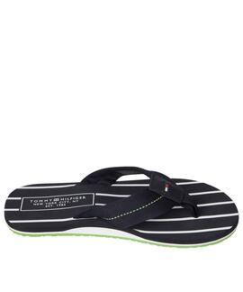 CHANCLAS PATCH HILFIGER BEACH AZUL MARINO