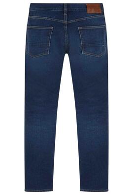 PANTALÓN VAQUERO MERCER STRAIGHT REGULAR FIT OMER INDIGO