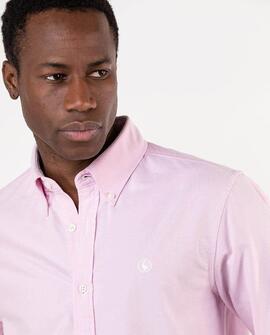 CAMISA LISA OXFORD ROSA