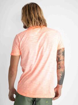 CAMISETA PETROL ESTAMPADA VIGORÉ NARANJA