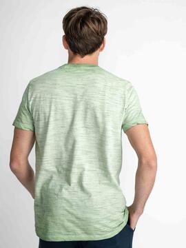 CAMISETA PETROL ESTAMPADA VIGORÉ VERDE CAQUI