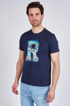 CAMISETA BLAZE YARD AZUL MARINO