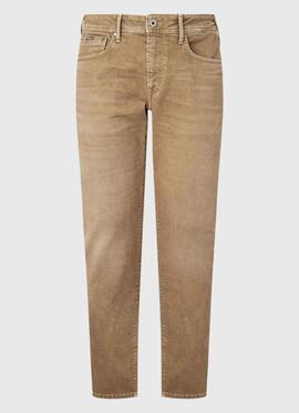 PANTALÓN VAQUERO STANLEY TAPER FIT CAMEL