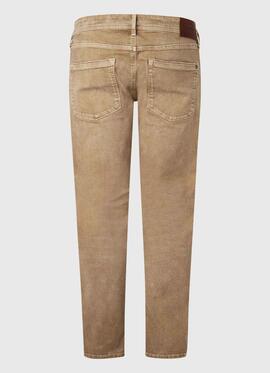 PANTALÓN VAQUERO STANLEY TAPER FIT CAMEL