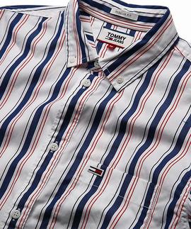 TJM CLASSICS STRIPE SHIRT CLASSIC WHITE