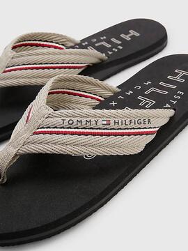 CHANCLAS CORPORATE HILFIGER BEACH BEIGE