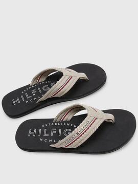 CHANCLAS CORPORATE HILFIGER BEACH BEIGE