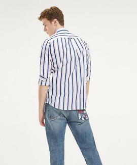 TJM CLASSICS STRIPE SHIRT CLASSIC WHITE