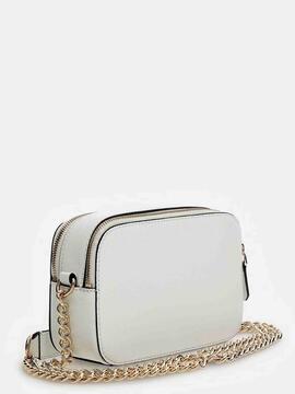 BANDOLERA NOELLE SAFFIANO BLANCA