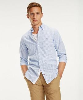 MICRO PRINT SHIRT SLIM FIT REGATTA / MULTI