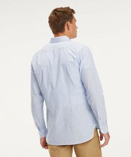 MICRO PRINT SHIRT SLIM FIT REGATTA / MULTI