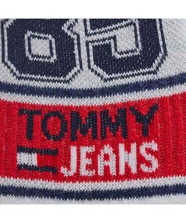 PIMKIES UNISEX TOMMY JEANS FOOTIE NO SHOW 1 PACK BLANCO