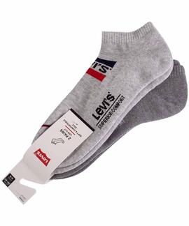 CALCETINES BAJOS LEVI'S® LOW CUT SPORTSWEAR 2 PACK GREY COMB