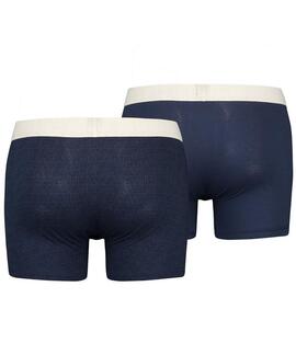 LEVI'S® MEN TOTAL LOGO AOP BOXER BRIEF 2 PACK BLUE