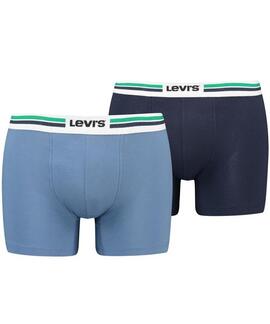 LEVI'S® MEN PLACED SPORTSWEAR BOXER BRIEF BLUE