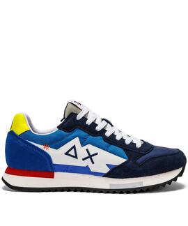 ZAPATILLAS NIKI CRAZY BOY AZUL ROYAL Y AZUL MARINO