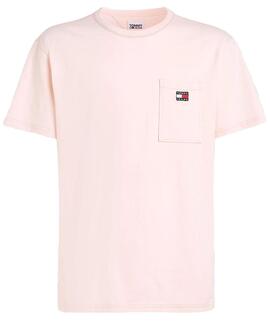 CAMISETA CLASSIC BADGE POCKET VIGORÉ ROSA