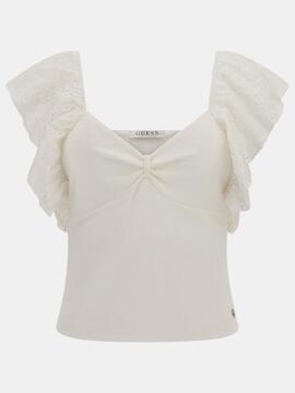 TOP CORPIÑO RUFFLE RAINA CRUDO