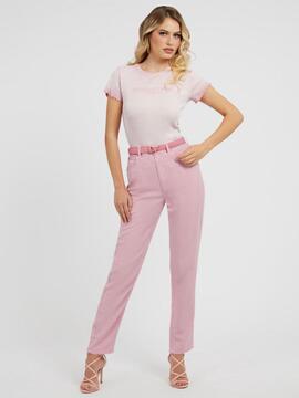 CAMISETA EDURNE EN CANALÉ ROSA DEGRADÉ