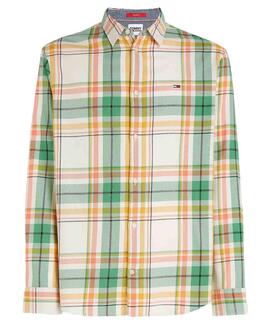 CAMISA CLASSIC ESSENTIAL EN CUADROS MULTICOLOR