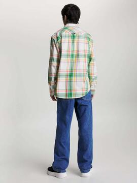 CAMISA CLASSIC ESSENTIAL EN CUADROS MULTICOLOR