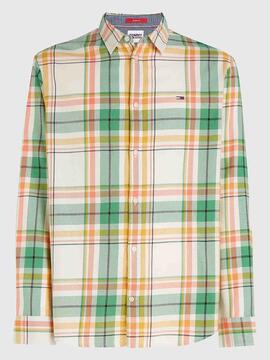 CAMISA CLASSIC ESSENTIAL EN CUADROS MULTICOLOR