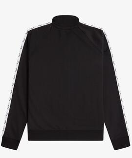 CHAQUETA DEPORTIVA TAPED TRACK JACKET NEGRA