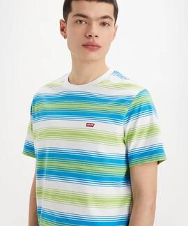 CAMISETA LEVI’S® ORIGINAL HOUSEMARK TEE FIZZY STRIPE