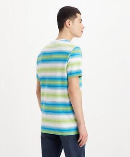 CAMISETA LEVI’S® ORIGINAL HOUSEMARK TEE FIZZY STRIPE