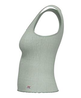 CAMISETA LEVI’S® DRY GOODS TANK RAYAS VERDES