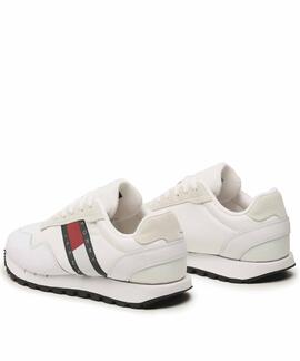 ZAPATILLAS TOMMY JEANS RETRO RUNNER ESSENTIAL BLANCAS