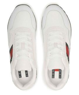 ZAPATILLAS TOMMY JEANS RETRO RUNNER ESSENTIAL BLANCAS