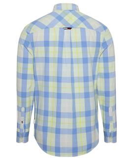 TJM CLASSIC ESSENTIAL CHECK SHIRT SKYSAIL