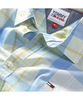 TJM CLASSIC ESSENTIAL CHECK SHIRT SKYSAIL