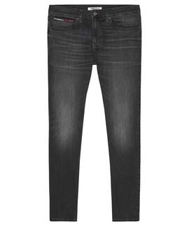 PANTALÓN VAQUERO SCANTON SLIM FIT AG1281 DENIM NEGRO DEGRADÉ