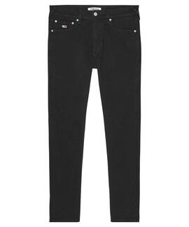 PANTALÓN VAQUERO SCANTON Y SLIM FIT AG6289 DENIM NEGRO