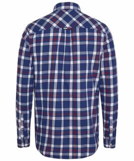 CAMISA ESSENTIAL CHECK TARTAN AZUL