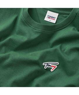 CAMISETA CLASSIC SIGNATURE REGULAR FIT VERDE