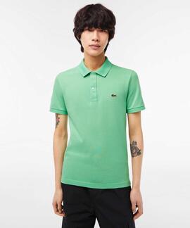 POLO LACOSTE SLIM FIT TTF VERDE